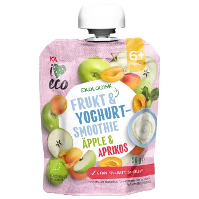 Smuuti I Love Eco õunte ja aprikoosidega 90g