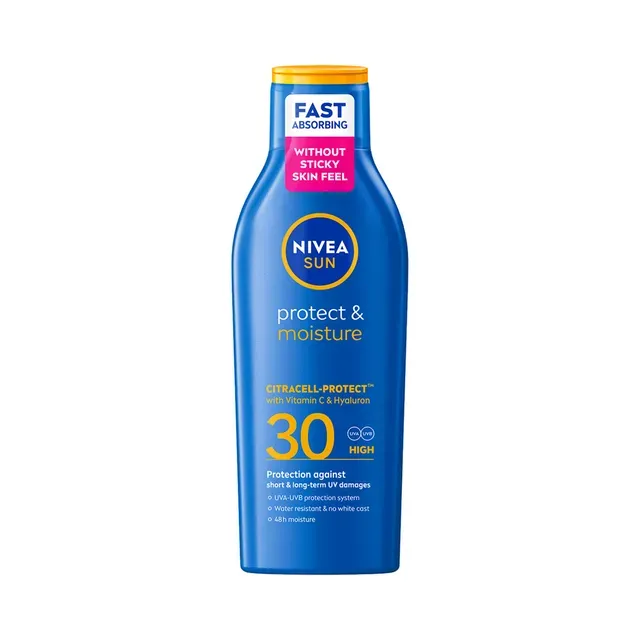 Päevituspiim SPF 30, NIVEA, 200 ml