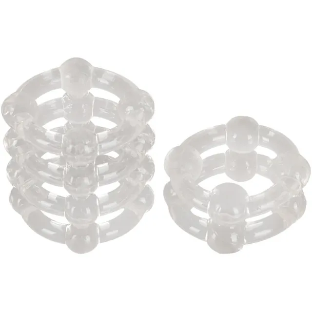 You2Toys Looping rõngaste komplekt peenise peale transparent 2 tk