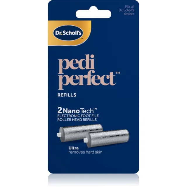 Scholl Dr. Scholl's PediPerfect Elektroonilise jalaviili varuotsikud kõva naha jaoks 2 tk
