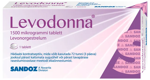 LEVODONNA TBL 1500MCG N1