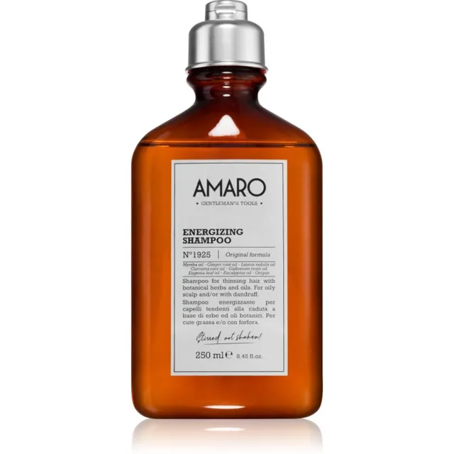 FarmaVita Amaro Energizing Energiat andev šampoon õhukestele, õhenevatele ja habrastele juustele 250 ml