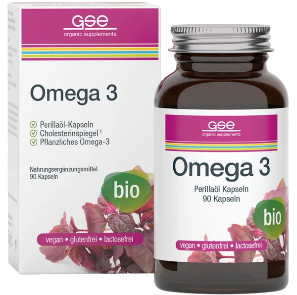 OMEGA-3 toidulisand perillaõliga, orgaaniline