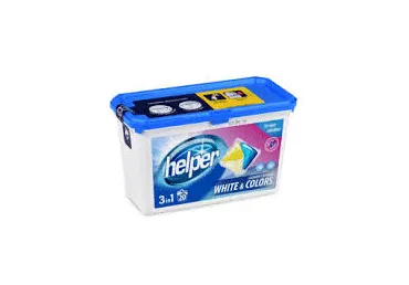 Pesukapslid HELPER White+Color 20tk