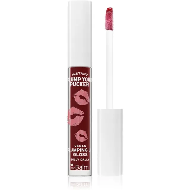 theBalm Plump Your Pucker Lip Gloss Täidlasemaks muutev huuleläige varjund Dilly Dally 2.7 ml