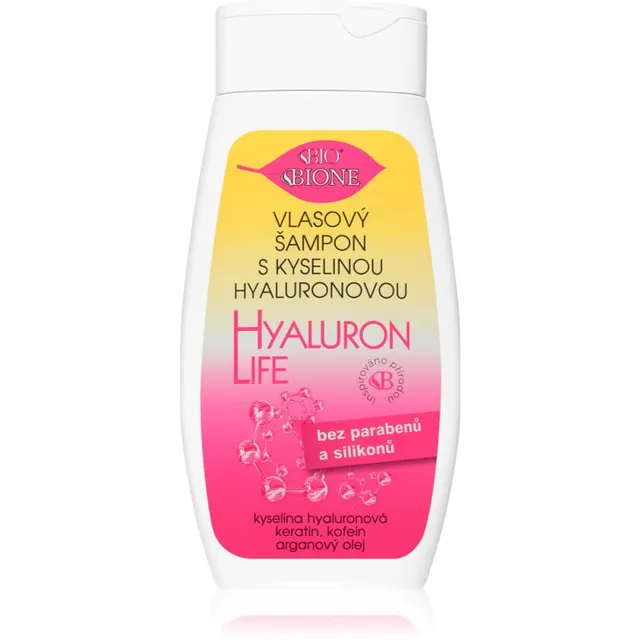 Bione Cosmetics Hyaluron Life Šampoon hüaluroonhappega 260 ml