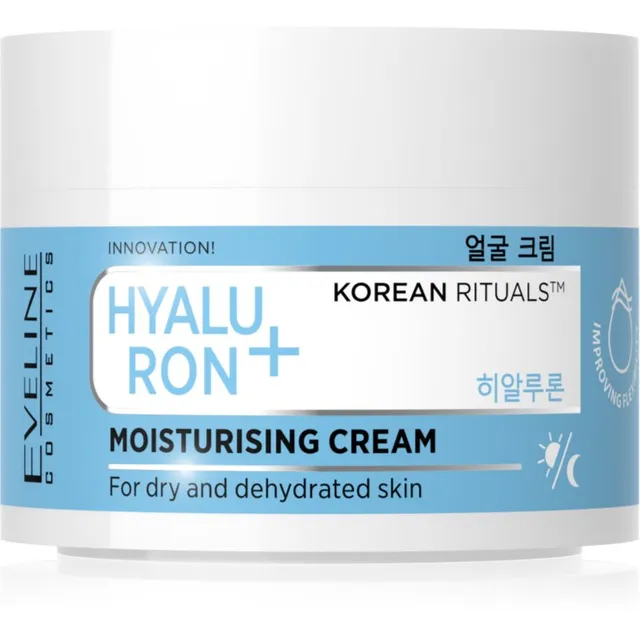 Eveline Cosmetics Hyaluron + Korean Rituals Niisutav näokreem 50 ml