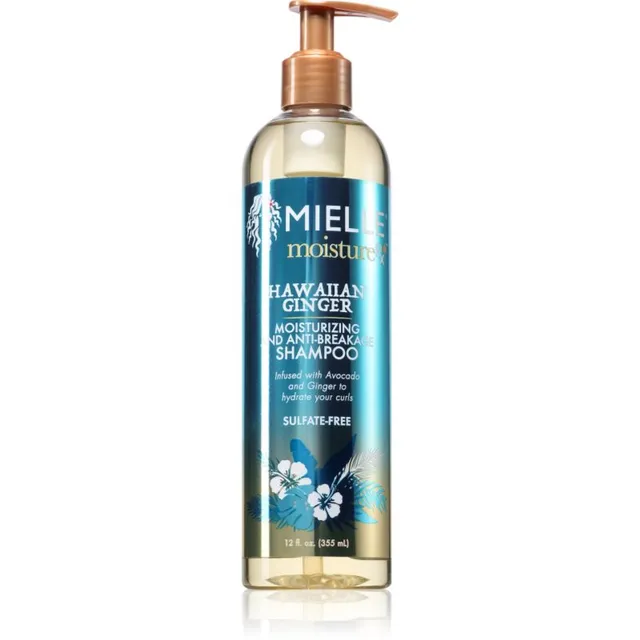 Mielle Moisture RX Hawaiian Ginger Šampoon kuivadele ja kahjustatud juustele 355 ml
