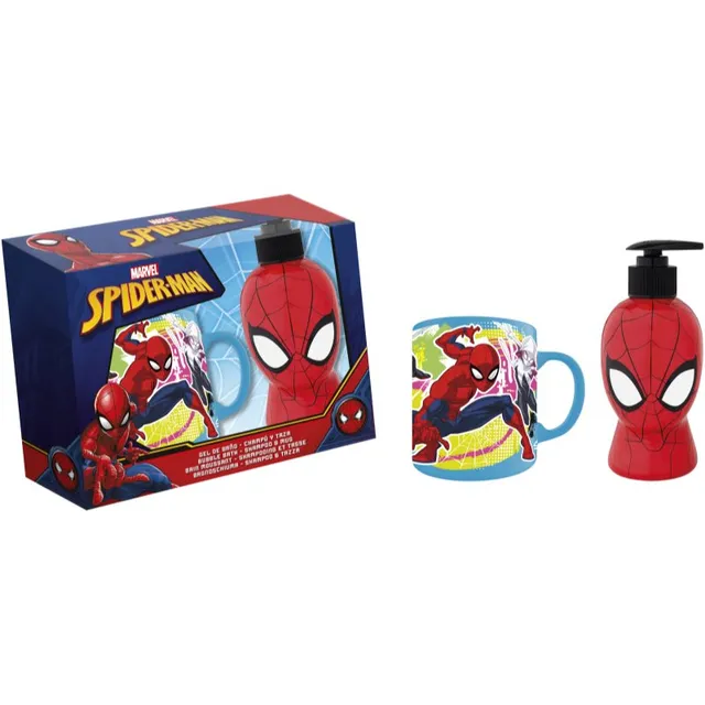 Marvel Spiderman Bubble Bath and Shampoo Kinkekomplekt lastele