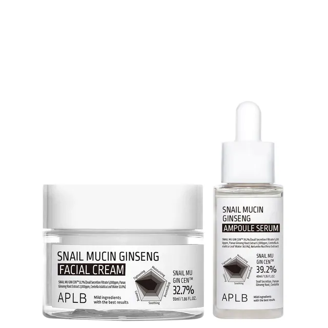 APLB Snail Mucin Ginseng Duo Gift Set