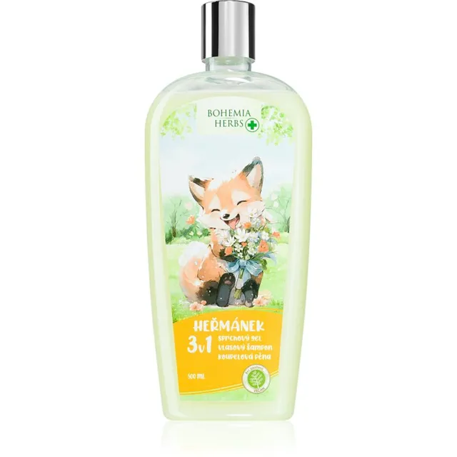 Bohemia Gifts Bohemia Herbs Chamomile Mullivann ja dušigeel lastele 500 ml