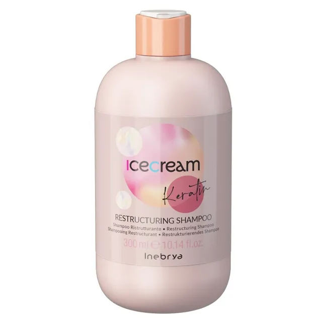 INEBRYA Ice Cream Keratin Restructuring Shampoo 100ml