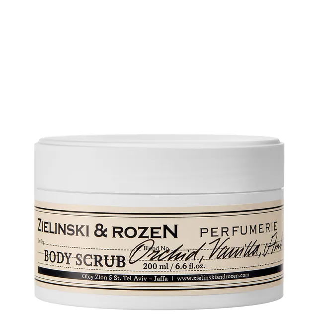 ZIELINSKI & ROZEN Orchid, Vanilla, Amber Body Scrub 200ml