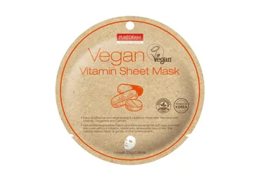 Kangasmask PUREDERM Vegan Vitamiin
