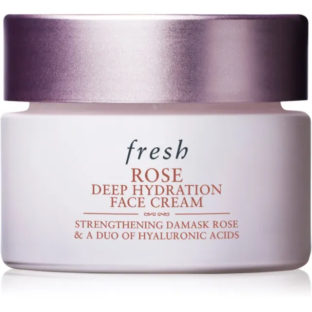 fresh Rose Deep Hydration Face Cream Niisutav näokreem hüaluroonhappega 15 ml