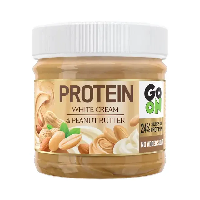 Proteiinikreem röstitud maapähklitega, ilma lisatud suhkruta, GO ON, 180g
