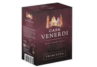 GT vein CASA VENERDI Primitivo 3L