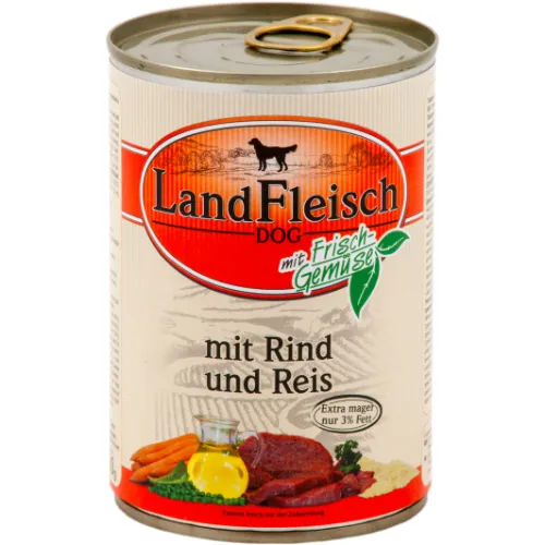 Land Fleisch veiselihaga koerakonserv 400g