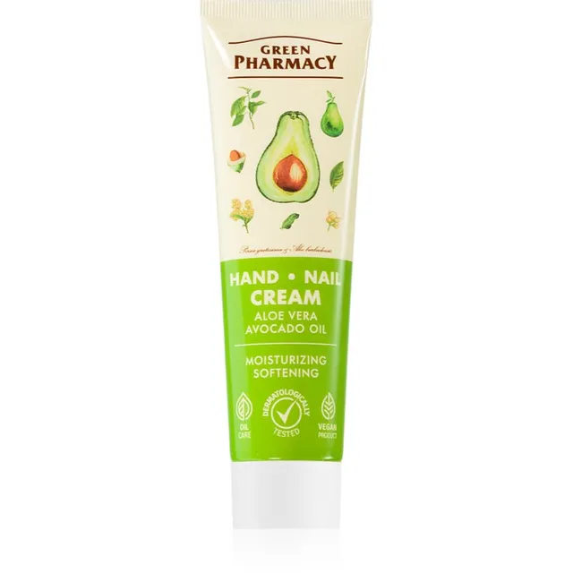 Green Pharmacy Aloe Hand Cream Niisutav ja pehmendav kreem kätele ja küüntele 100 ml