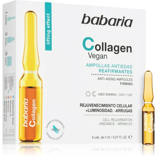 Babaria Collagen Vananemisvastane kontsentreerutud seerum ampullides 5x2 ml