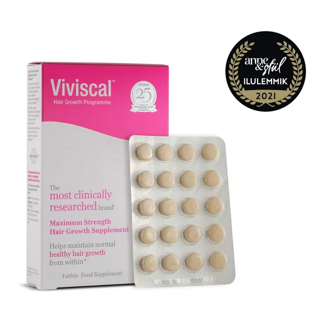 VIVISCAL Maximum Strength Hair Growth Supplement 60 Tablets