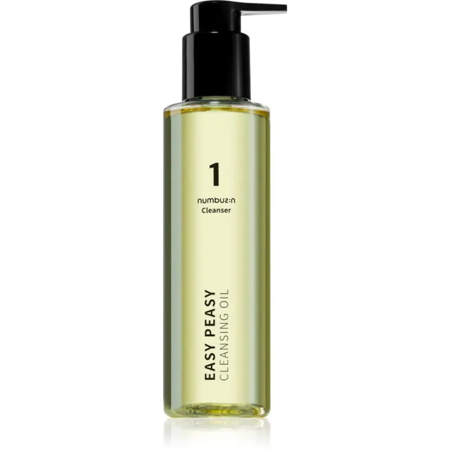 Numbuzin No. 1 Easy Peasy Cleansing Oil Puhastusõli meigi eemaldamiseks niisutamiseks ja pooride minimeerimiseks 200 ml
