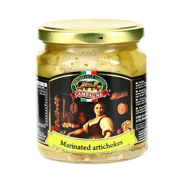 Marineeritud artišokid, CAMPAGNA, 314 ml