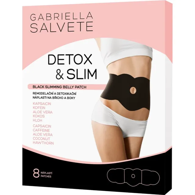 Gabriella Salvete Belly Patch Detox Slimming Kõhtu ja puusi vormivad plaastrid 8 tk
