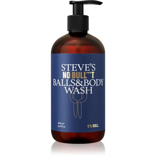 Steve's No Bull***t Balls and Body Wash Energiat andev dušigeel 500 ml