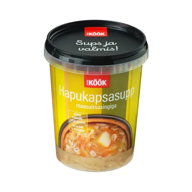 Hapukapsasupp maasuitsusingiga, SELVERI KÖÖK, 400g