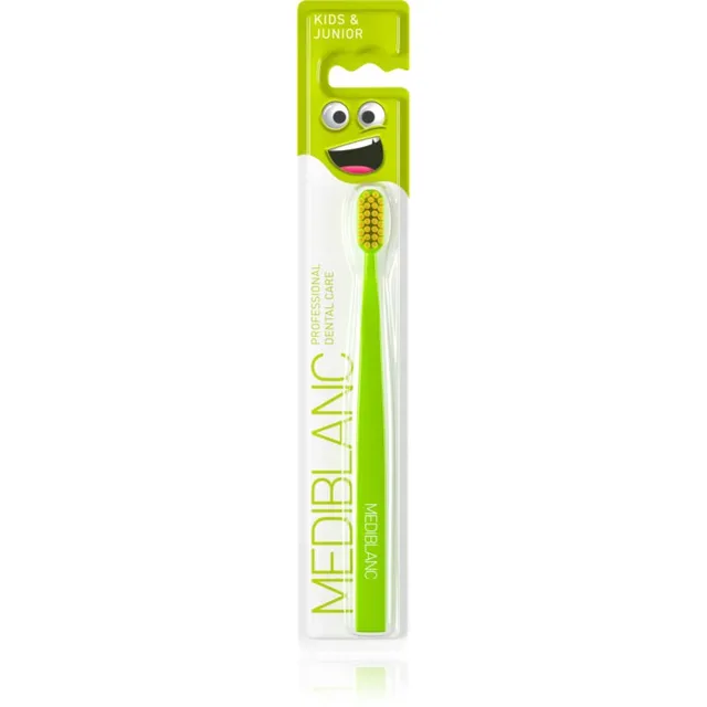 MEDIBLANC KIDS & JUNIOR Ultra Soft Laste hambahari ultra Soft Green 1 tk