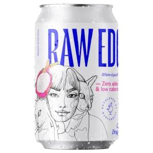 Raw Edge draakonivilja fermenteeritud jook 330 ml
