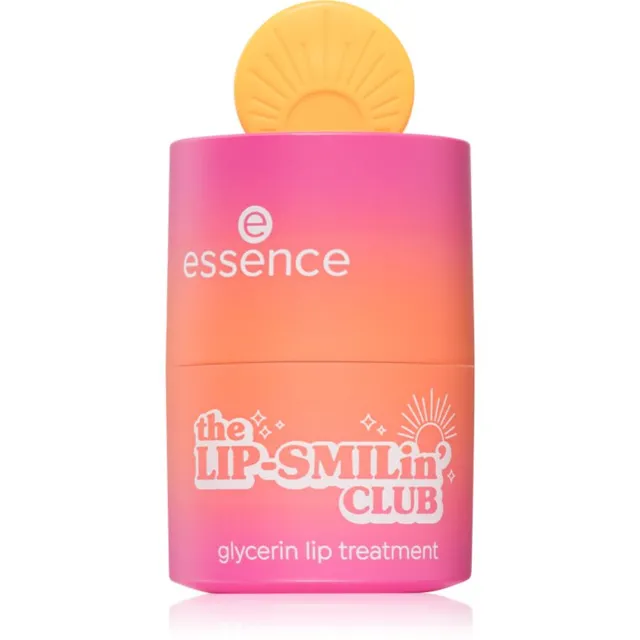 essence the LIP-SMILIN' CLUB Huulepalsam glütseriiniga varjund 01 Sunshine Mood: On! 12 g