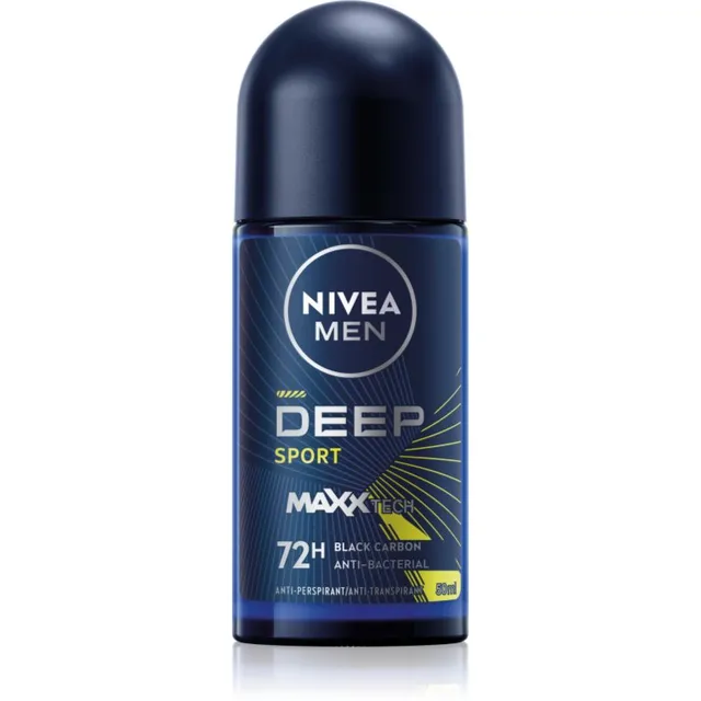 NIVEA MEN Deep Sport Rulldeodorant-antiperspirant meestele 50 ml