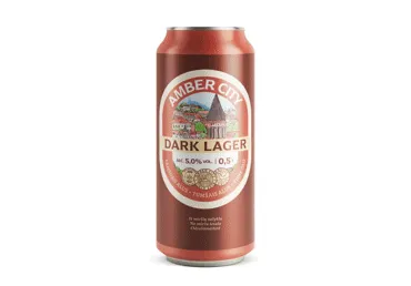 Tume õlu AMBER CITY 5% Lager 500ml prk