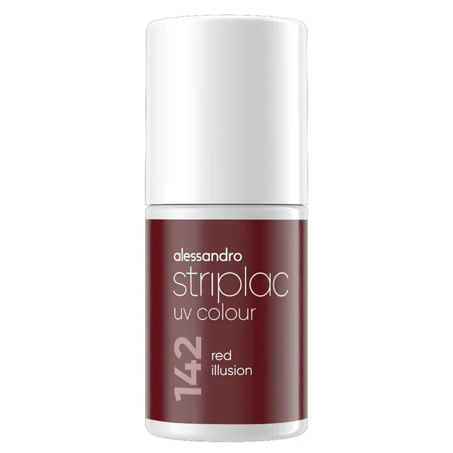 ALESSANDRO Striplac UV Colour Nail Polish No.142 Red Illusion 6.5ml
