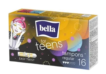 Tampoonid BELLA Teens regular16tk