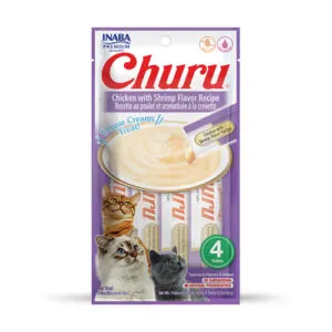 Inaba Churu Kana ja Kreveti maitseline maiustus kassile