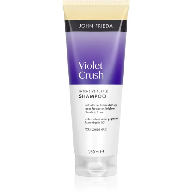 John Frieda Violet Crush Intense Purple Shampoo Lilla šampoon blondidele juustele 250 ml