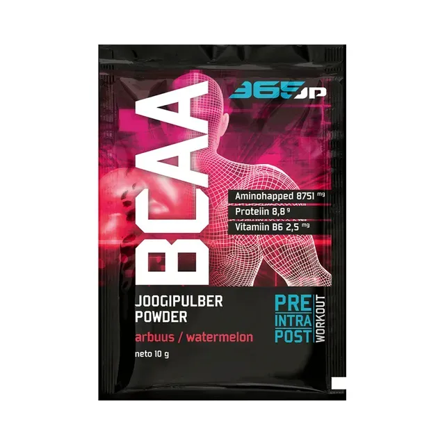 Bcaa joogipulber Arbuus, 365JP, 10 g
