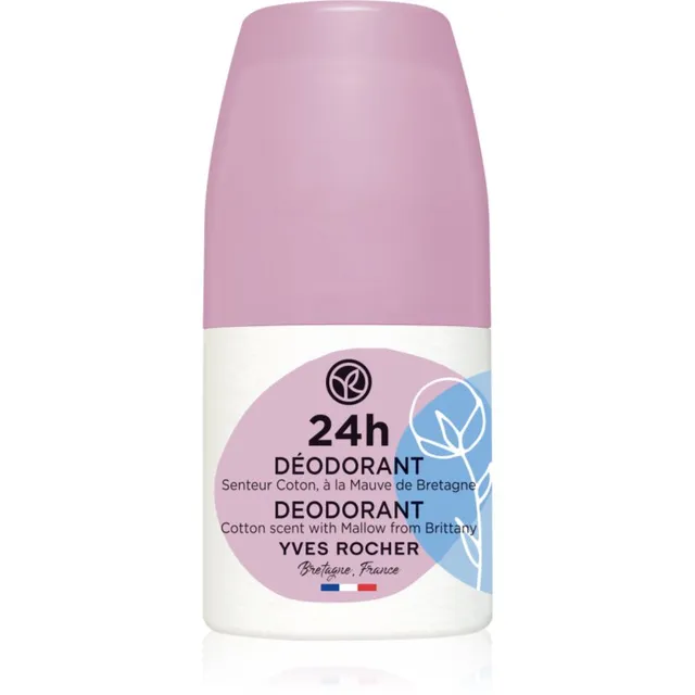 Yves Rocher 24 H Rulldeodorant Cotton & Mallow from Brittany 50 ml