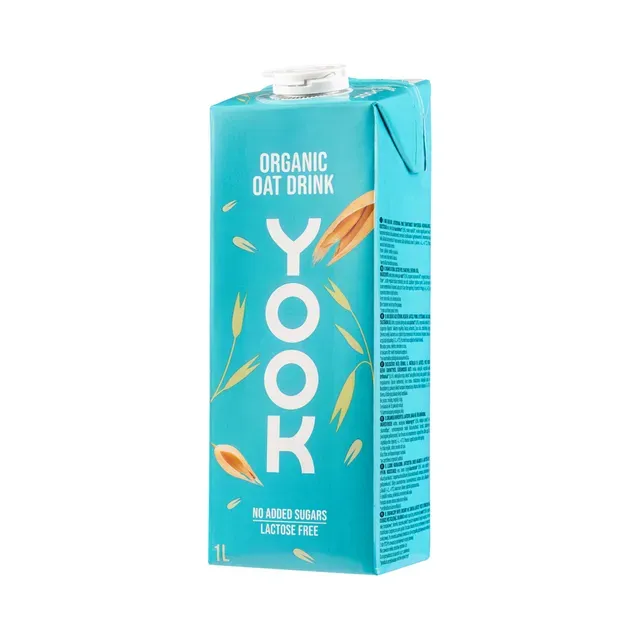 Kaerajook organic laktoosivaba, YOOK, 1 l
