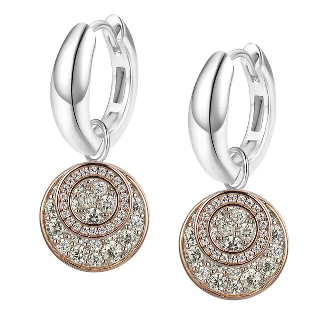 NEORE Sylvie Cold & White Sparkle Moon komplekt