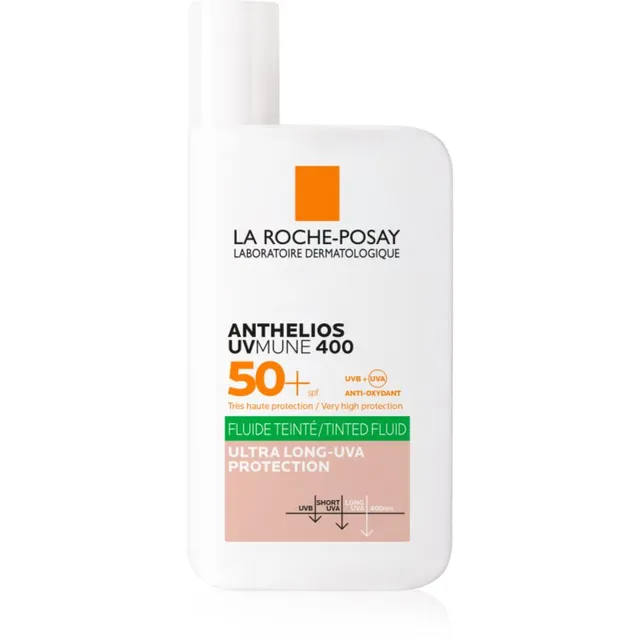 La Roche-Posay Anthelios UVMUNE 400 Kerge toonitud vedelik SPF 50+ 50 ml