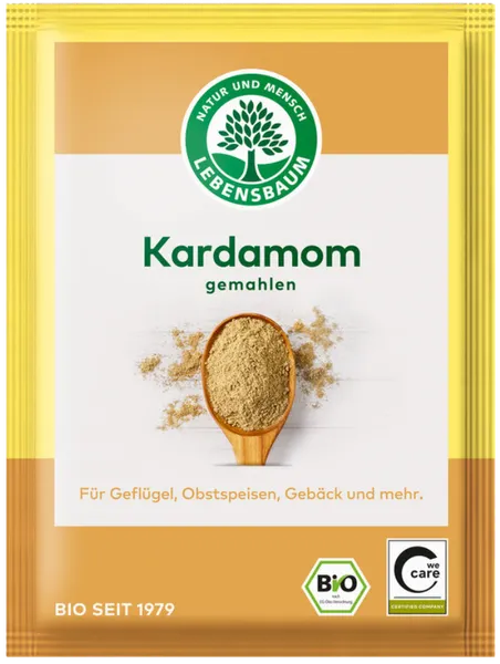 Kardemon, jahvatatud, ökoloogiline