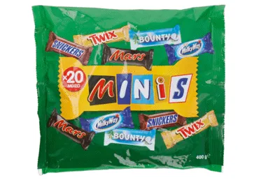 Kommide assortii Minis MARS 400g