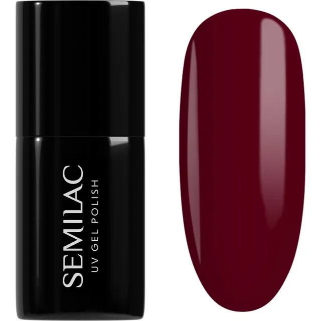 Semilac UV Hybrid Tastes Of Fall Geelküünelakk varjund 404 Black Beans Muffin 7 ml