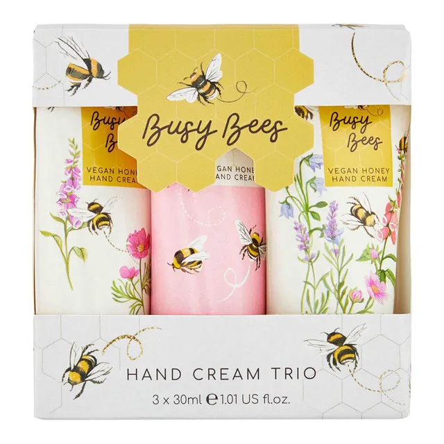 Busy Bees kätekreemide komplekt 3 x 30ml