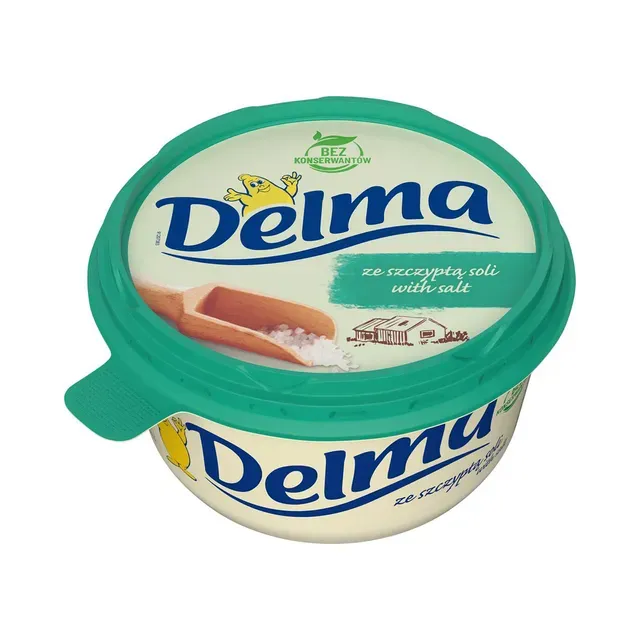 Margariin soolane poolrasvane 39%, DELMA, 450 g