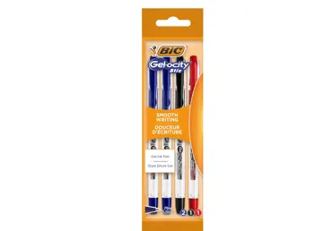 Geelpliiats Gel-Ocity Stic BIC 4tk